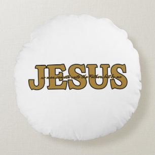 Jezus Christelijke geloof Johannes 14:6 KJV Bijbel Rond Kussen