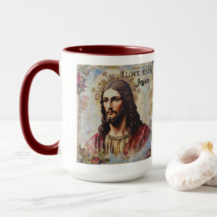 Jezus Christelijke gepersonaliseerde naam Mok