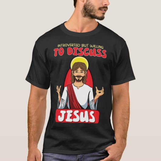 Jezus Christendom God zij die gebeden predikant 1 T-shirt (Voorkant)