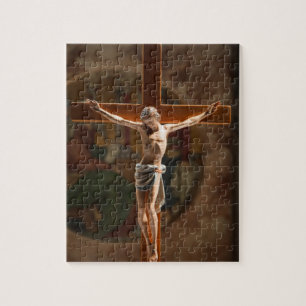 Jezus Christus aan het kruis Legpuzzel