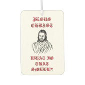 Jezus Christus Air Freshener Luchtverfrisser (Voorkant)