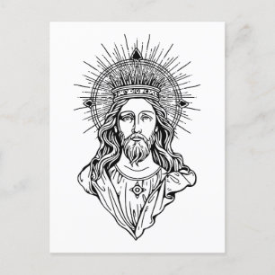 Jezus Christus Art Briefkaart