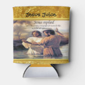 Jezus Christus Baptisme afbeelding één Blikjeskoeler (Voorkant)