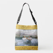 Jezus Christus Baptisme afbeelding twee Crossbody Tas (Achterkant)