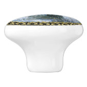 Jezus Christus Baptisme afbeelding twee Keramische Knop (Zijkant)