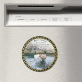 Jezus Christus Baptisme afbeelding twee Magneet (Insitu (Vaatwasser))