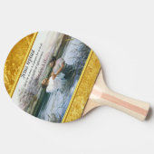 Jezus Christus Baptisme afbeelding twee Tafeltennisbatje (Zijkant)