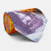 Jezus Christus Bijbelgele Rose Stropdas (Opgerold)