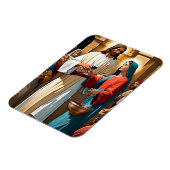 Jezus Christus bruiloft bij Cana Magneet (Linkerzijde)
