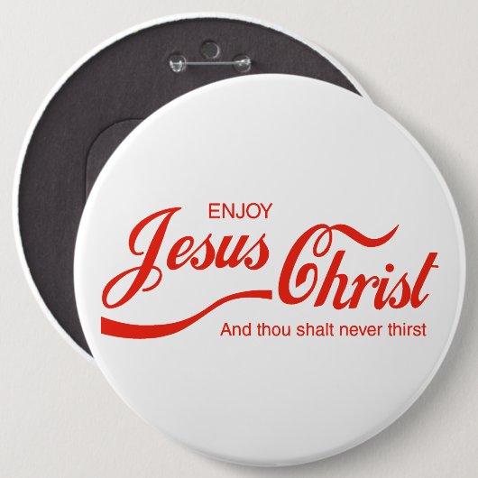 Jezus Christus Button (Voorkant /achterkant)
