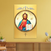 Jezus Christus Canvas Afdruk (Insitu (Woonkamer))