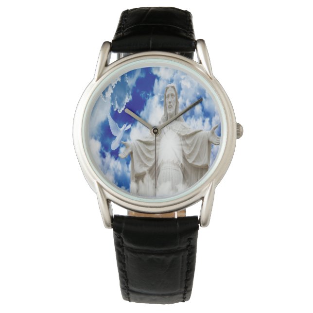 Jezus Christus Christelijk horloge (Voorkant)