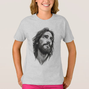 Jezus Christus Christelijk T-shirt voor Meisjes