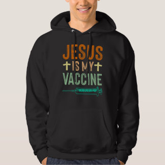 Jezus Christus Christelijke Jezus is mijn vaccin C Hoodie