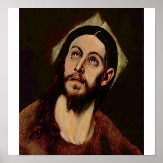 Jezus Christus circa 1580-1585 Poster (Voorkant)