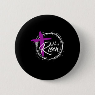 Jezus Christus Cross Faith Gi Ronde Button 5,7 Cm