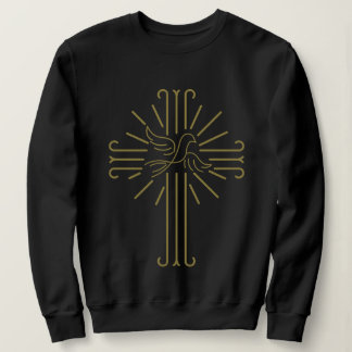 Jezus Christus Cross & Peace Dove Sweatshirt