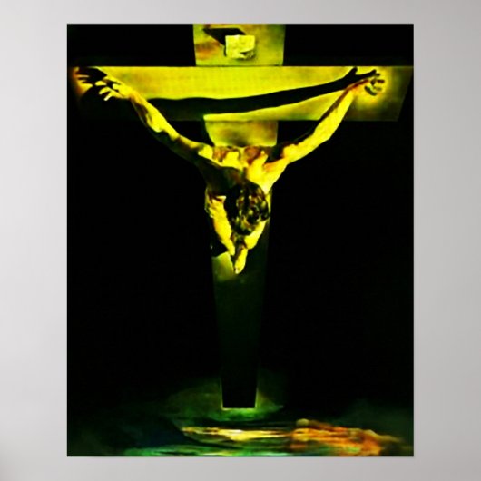 Jezus Christus Crucifixion 01 Poster (Voorkant)