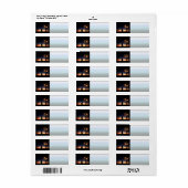 Jezus Christus Crucifixion Cross Etiket (Full Sheet)