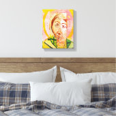 Jezus Christus de hogepriester Canvas Print (Insitu (Slaapkamer))