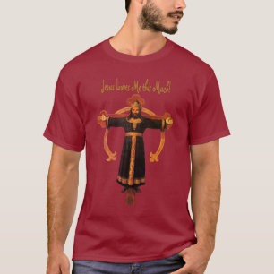 Jezus Christus de Koning Kruis Cristo Rey T-shirt