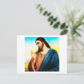Jezus Christus De Lamb van God Briefkaart (Staand voorkant)