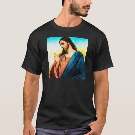 Jezus Christus De Lamb van God T-shirt (Voorkant)