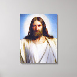 Jezus Christus, de troostelaar van C. Bloch Canvas Afdruk