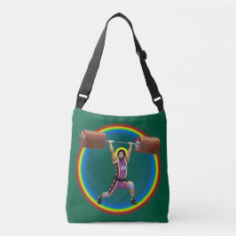 Jezus Christus doet de Schone en Jerk Crossbody Tas