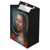 Jezus Christus (door Quentin Metsys) Medium Cadeauzakje (Voorkant Gekanteld)