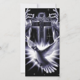 Jezus Christus Doornenkroon en Duif