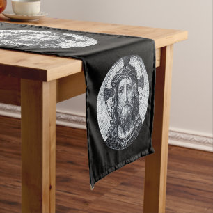 Jezus Christus en Compassie Kunst Tafelloper