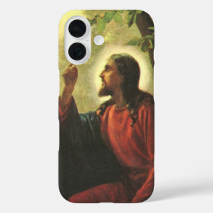 Jezus Christus en de barmhartige Samaritaan bij de iPhone 16 Hoesje