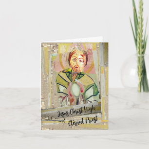 Jezus Christus en de eeuwige priester Kaart