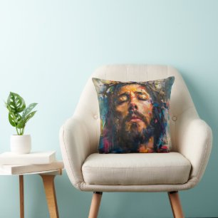 Jezus Christus Expressionisme Kussen
