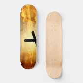 Jezus Christus Gezegende Maagd Mary Dove Calvery Skateboard (Voorkant)