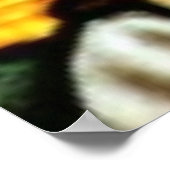 Jezus Christus Glas in lood Poster (Hoek)