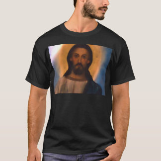 Jezus Christus  Hand geschilderd orthodox icoon T-shirt