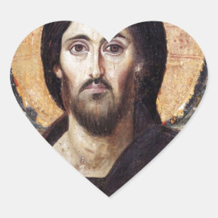 Jezus Christus Hart Sticker