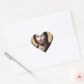 Jezus Christus Hart Sticker (Envelop)