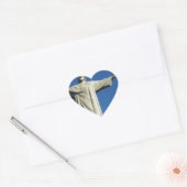 Jezus Christus Hart Sticker (Envelop)