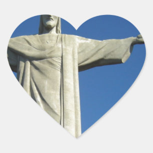 Jezus Christus Hart Sticker