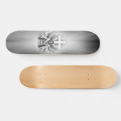 Jezus Christus Herurrectie Kruisontwerp Skateboard (Horizontaal)