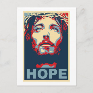 Jezus Christus Hope Briefkaart