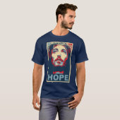 Jezus Christus Hope T-shirt (Voorkant volledig)