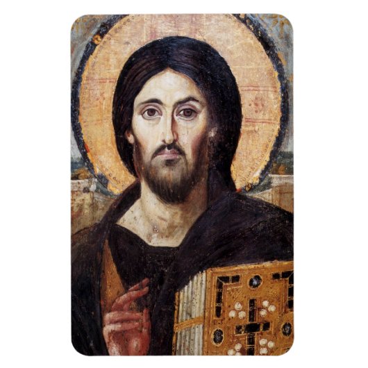 Jezus Christus Icon Flexible Magnet Magneet (Verticaal)