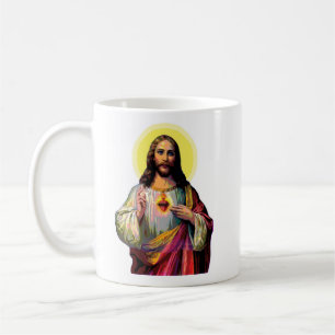 Jezus Christus in Pop Art Style Koffiemok