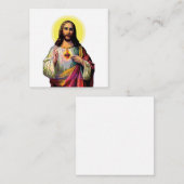Jezus Christus in Pop Art Style Notitiekaartje (Voorkant / Achterkant)