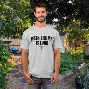 Jezus Christus is Heer Christelijk T-shirt