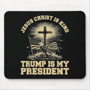 Jezus Christus is Koning Trump is Mijn President Muismat